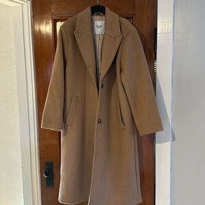 Abercrombie & Fitch Wool-Blend Topcoat